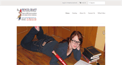 Desktop Screenshot of pencilcraft.com